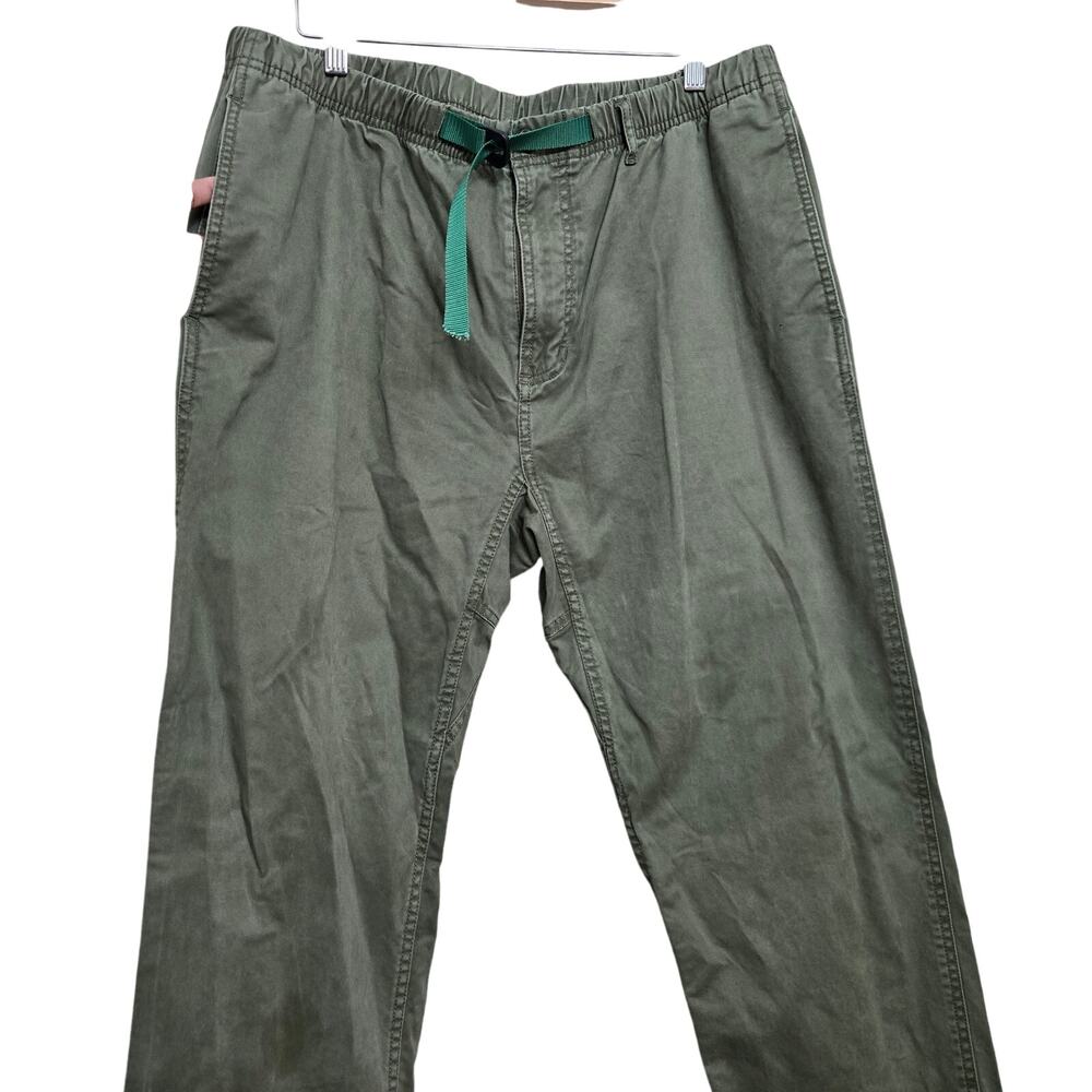 Vintage Gramicci Mens Gorp Climbing USA Made Straight Leg G-Pant Olive Green XL - Picture 3 of 12